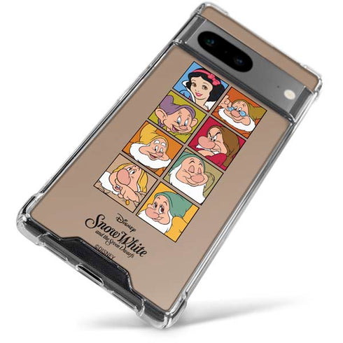 Disney Snow White Character Portraits Google Pixel 7a Clear Case